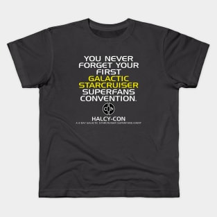 Halcy-Con - You Never Forget Your First... Kids T-Shirt